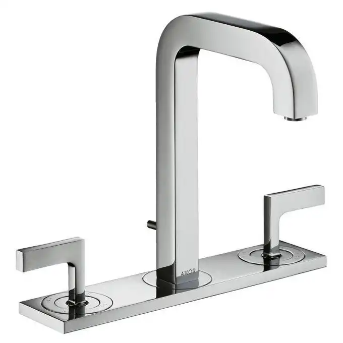 AXOR Citterio 3-otworowa bateria umywalkowa 170 z uchwytami jednoramiennymi, wylewka 140mm HANSGROHE 39136000