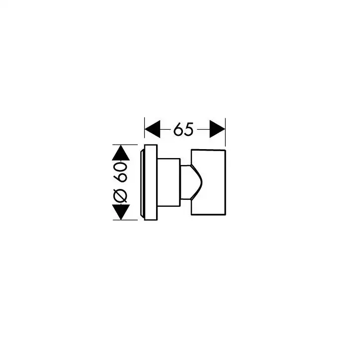 AXOR Citterio Uchwyt prysznicowy HANSGROHE 39525000