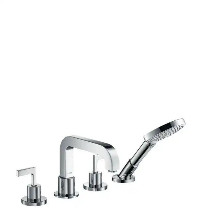 AXOR Citterio 4-otworowa bateria wannowa do montażu na cokole z płytek HANSGROHE 39454000