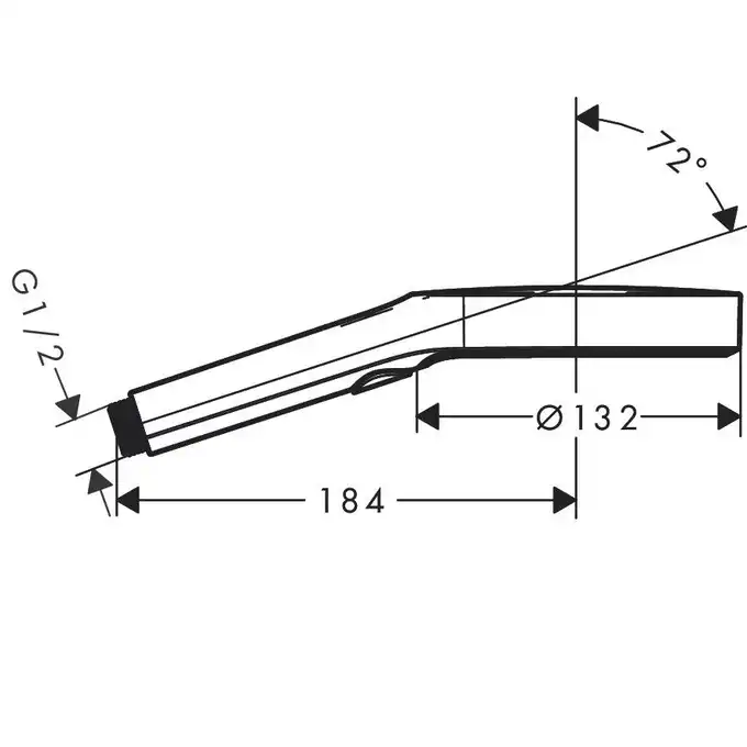 Rainfinity Główka prysznicowa 130 3jet HANSGROHE 26864140