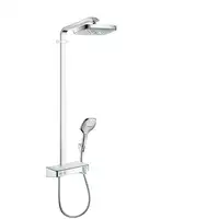 Raindance Select E Komplet prysznicowy 300 2jet EcoSmart 9 l/min, ShowerTablet Select 300 HANSGROHE 27283000