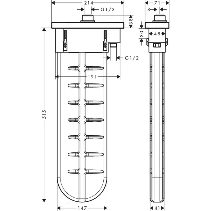 sBox HANSGROHE 28010700