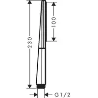 Rainfinity Główka prysznicowa 100 1jet HANSGROHE 26866340