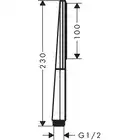 Rainfinity Główka prysznicowa 100 1jet HANSGROHE 26866140