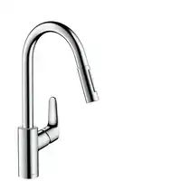 Focus M41 Jednouchwytowa bateria kuchenna 240, wyciągana wylewka, 2jet HANSGROHE 31815000