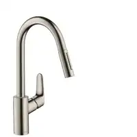 Focus M41 Jednouchwytowa bateria kuchenna 240, wyciągana wylewka, 2jet HANSGROHE 31815800