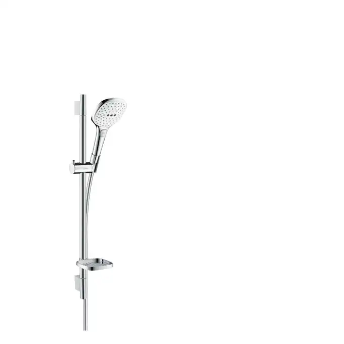 Raindance Select E Zestaw prysznicowy 120 3jet z drążkiem 65 cm i mydelniczką HANSGROHE 26620400