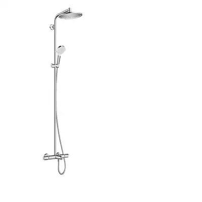 Crometta S Komplet prysznicowy 240 1jet z termostatem do wanny HANSGROHE 27320000