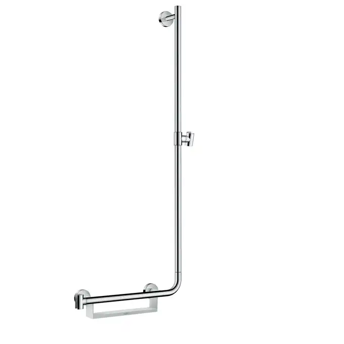 Unica Drążek prysznicowy Comfort 110 cm, Prawy HANSGROHE 26404400