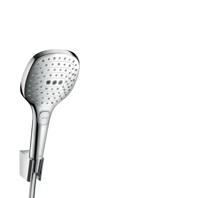 Raindance Select E Punktowy zestaw prysznicowy 120 3jet z wężem prysznicowym 125 cm HANSGROHE 26700000