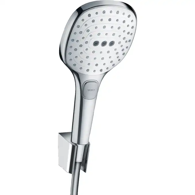 Raindance Select E Punktowy zestaw prysznicowy 120 3jet z wężem prysznicowym 160 cm HANSGROHE 26720400