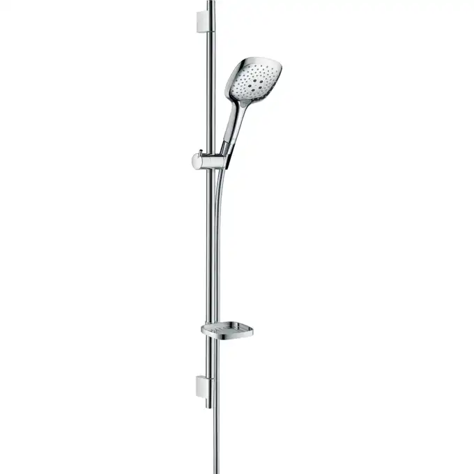 Raindance Select E Zestaw prysznicowy 150 3jet z drążkiem 90 cm i mydelniczką HANSGROHE 27857000