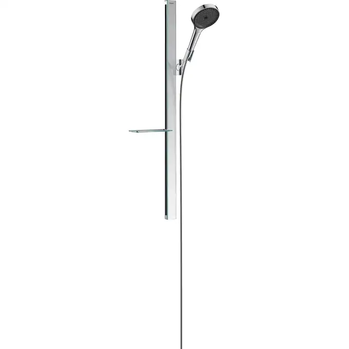 Rainfinity Zestaw prysznicowy 130 3jet z drążkiem 90cm i mydelniczką HANSGROHE 27671000