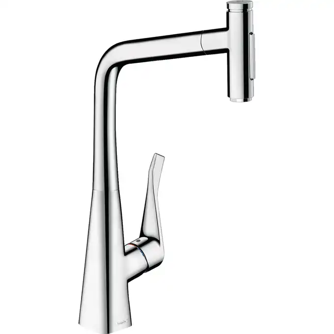 Metris Select M71 Jednouchwytowa bateria kuchenna 320, wyciągana wylewka, 2jet, sBox HANSGROHE 73816000