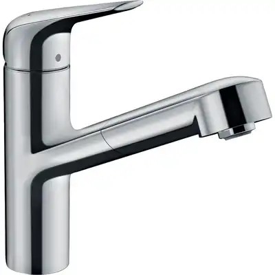 Focus M42 Jednouchwytowa bateria kuchenna 150, wyciągana wylewka, 1jet, sBox HANSGROHE 71829000