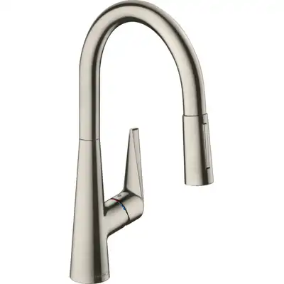 Talis M51 Jednouchwytowa bateria kuchenna 200, wyciągana wylewka, 2jet, sBox HANSGROHE 73851800