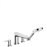 Talis E 4-otworowa bateria na brzeg wanny, element zewnętrzny HANSGROHE 71748000