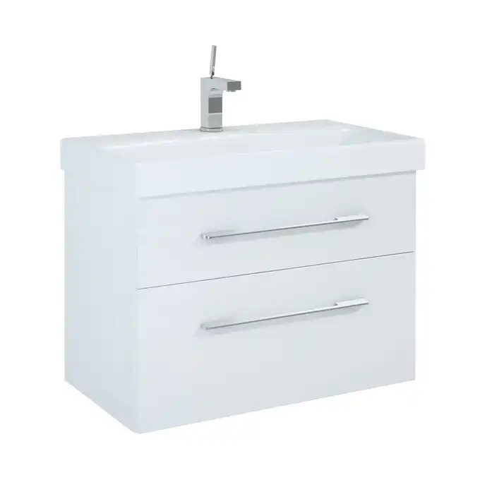 Szafka podumywalkowa BARCELONA 80 2S white HG PDW ELITA 164344