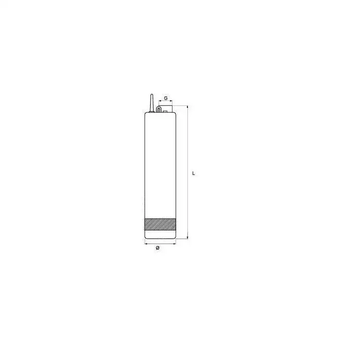 Pompa głębinowa 5” ACUATEC 80 z pływakiem z silnikiem 230V, 1,2kW maks. wysokość podnoszenia – 80m WIMEST TPW 80 230V Z PŁYW.