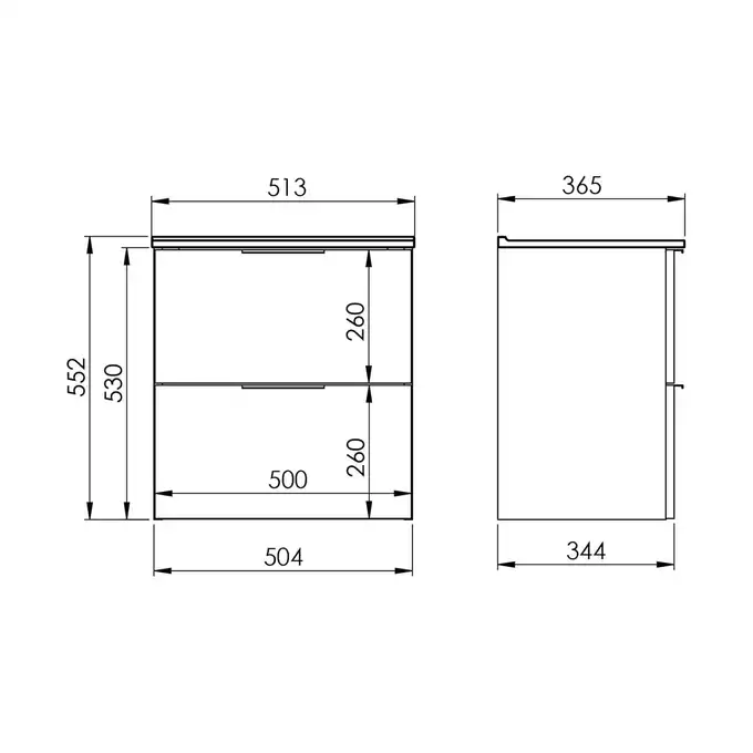 Zestaw STREET PLUS 50 2S white HG PDW ELITA RE020500108060