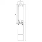 Pompa głębinowa ST1818 z silnikiem 400V, 1.5kW maks. wysokość podnoszenia – 120m WIMEST TST1818 400V 1,5KW