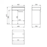 Zestaw TINY 45 1D white ELITA RE020450158060