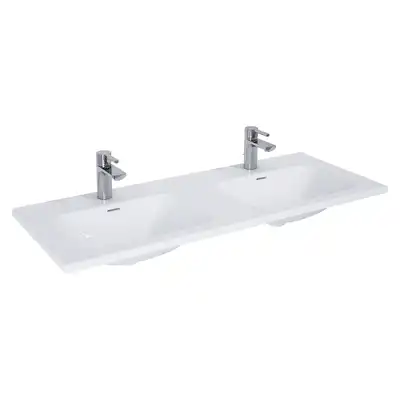 Umywalka PIAZZA 120 DUO, ceram white ELITA 145750