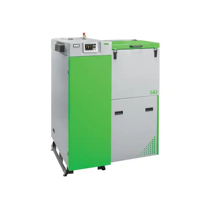 Kocioł BIO SOLID 14 kW prawy TECH 2 na paliwo stałe SAS KOT-BIOSOL-014-P-T2