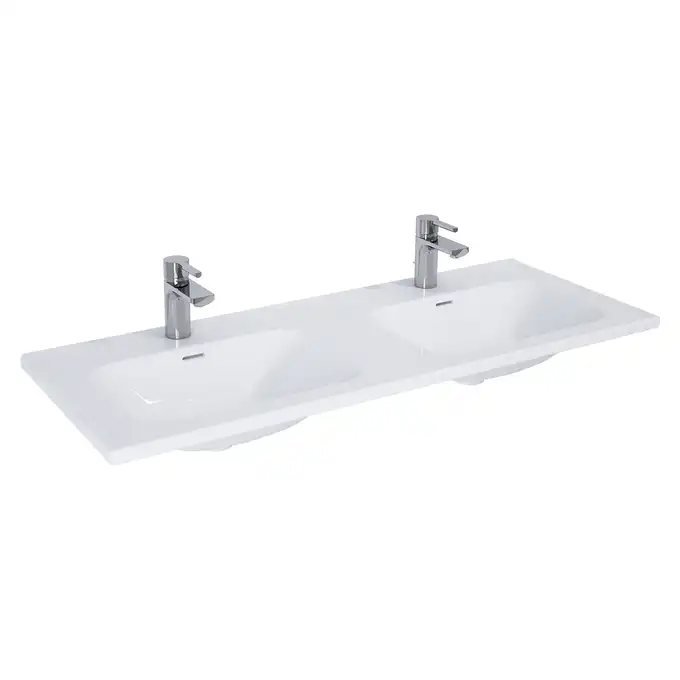 Umywalka PIAZZA 120 DUO, ceram white ELITA 145750