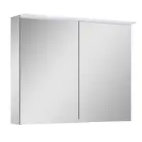 Szafka wiszącaz lustrami PREMIUM 80 2D TECHNOBOX+PANEL LED ELITA RE064664000010