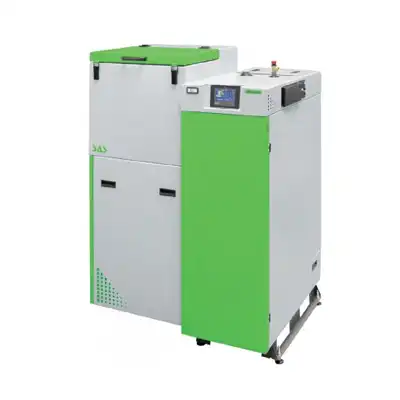 Kocioł BIO SOLID 25 kW lewy TECH 2 na paliwo stałe SAS KOT-BIOSOL-025-L-T2