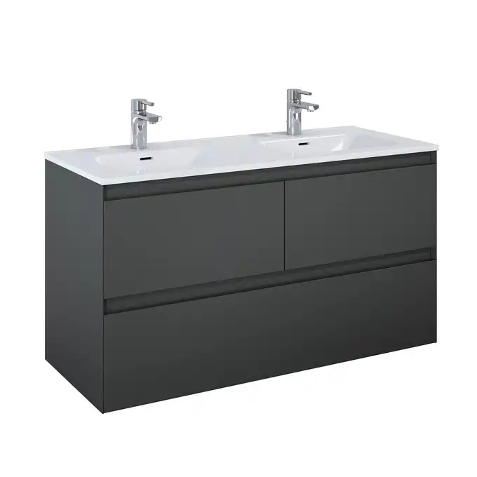 Szafka podumywalkowa SPLIT 120 3S anthracite matt PDW ELITA RE012007156010