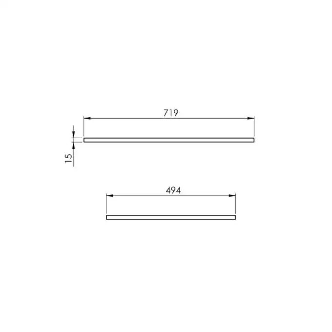 Blat marmur 70/49,4/1,5 stone matt ELITA RE050700017040