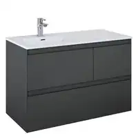 Szafka podumywalkowa SPLIT 100 3S L anthracite matt PDW ELITA RE011006156010