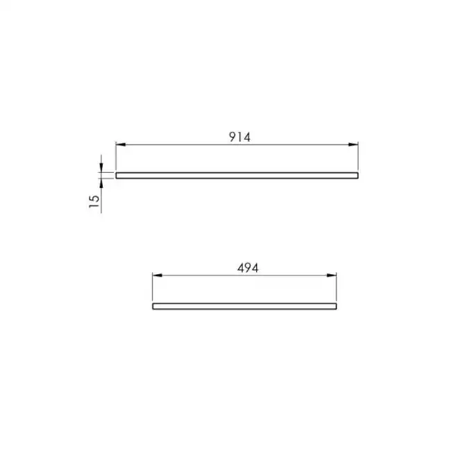 Blat marmur 90/49,4/1,5 stone matt ELITA RE050900017040