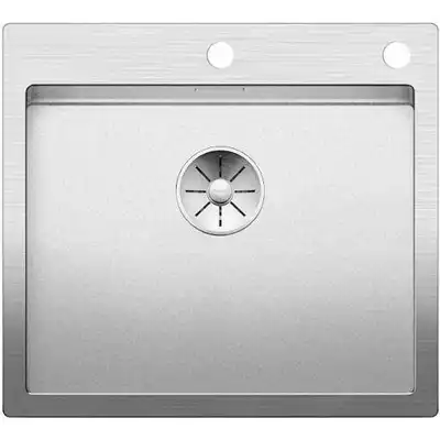 Zlewozmywak CLARON 500-IF/A Stal Durinox, korek auto., InFino, PushControl BLANCO 523393