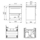 Zestaw KWADRO PLUS 50 2S black HG PDW ELITA 167649