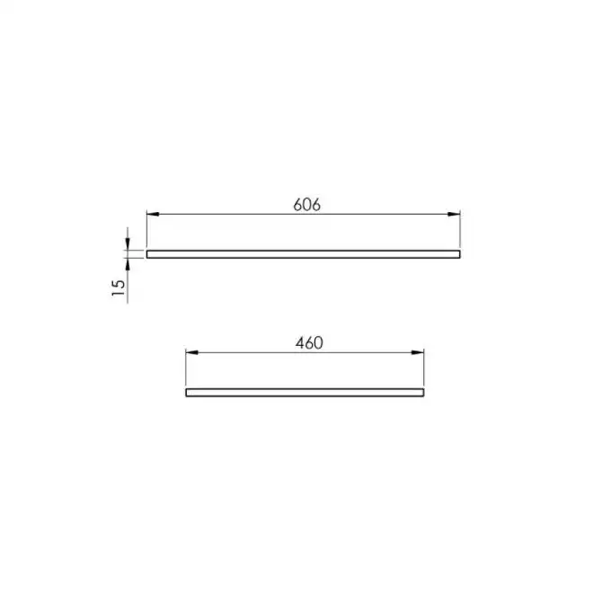 Blat marmur 60/46/1,5 fume matt ELITA RE050600017020