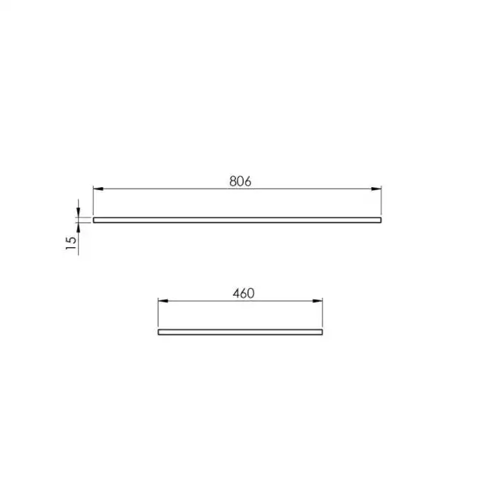 Blat marmur 80/46/1,5 stone matt ELITA RE050800017040