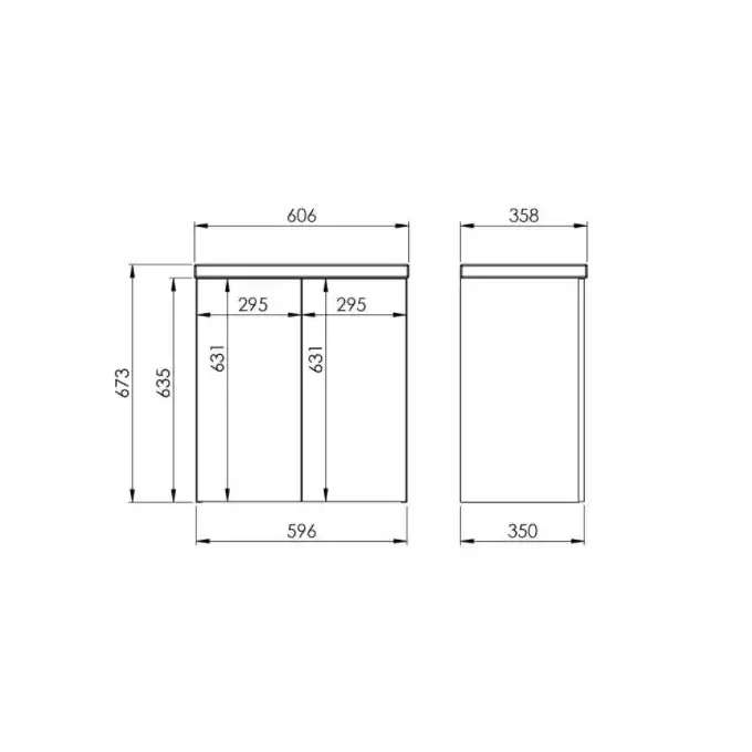 Zestaw KIDO 60 2D white matt PDW ELITA RE020600115290