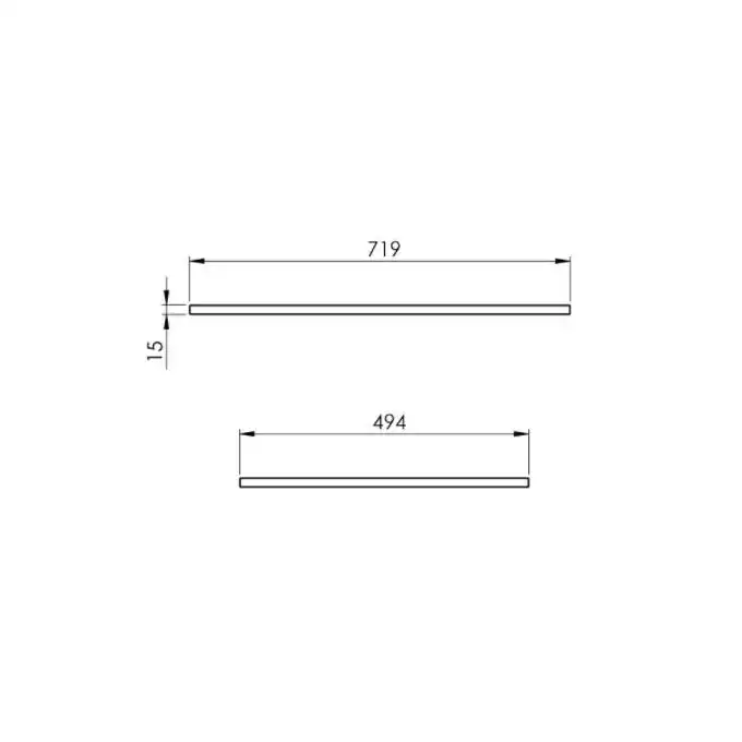 Blat marmur 70/49,4/1,5 white matt ELITA RE050700015290