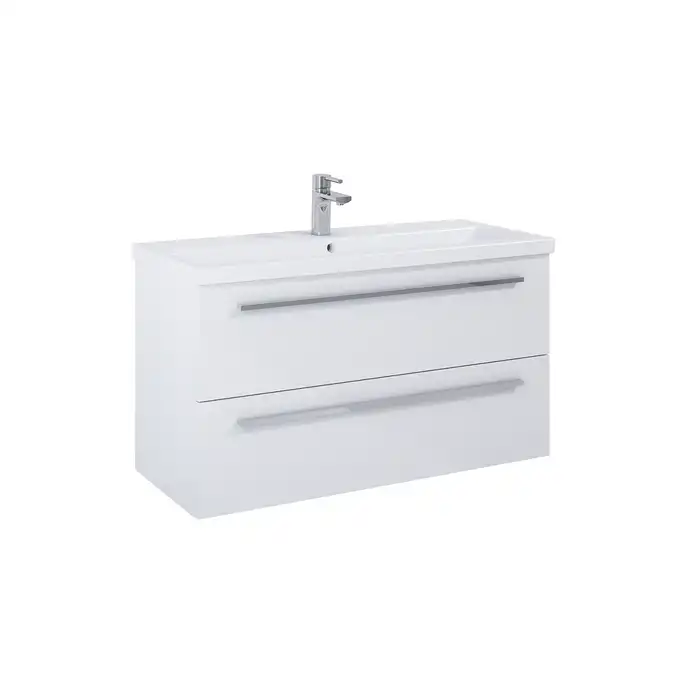 Szafka podumywalkowa KWADRO PLUS 100 2S white HG PDW ELITA 166714