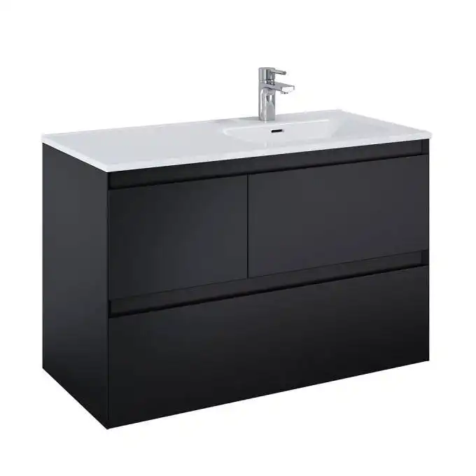 Szafka podumywalkowa SPLIT 100 3S P black matt PDW ELITA RE011005157160