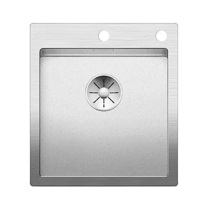 Zlewozmywak CLARON 400-IF/A Stal Durinox, korek auto., InFino, PushControl BLANCO 523392