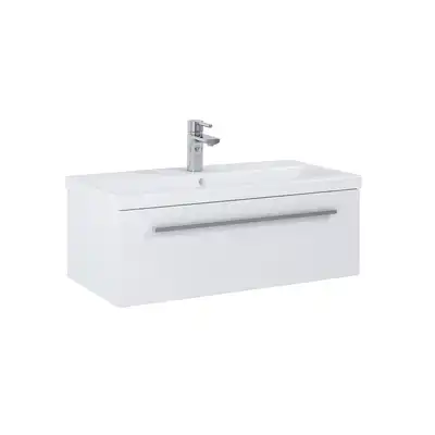 Szafka podumywalkowa KWADRO PLUS 80 1S white HG PDW ELITA 166731