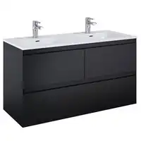 Szafka podumywalkowa SPLIT 120 3S black matt PDW ELITA RE012007157160