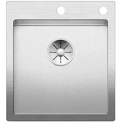 Zlewozmywak CLARON 400-IF/A Stal Durinox, korek auto., InFino, PushControl BLANCO 523392