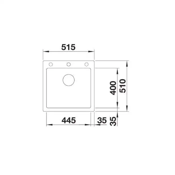 Zlewozmywak PLEON 5 Silgranit PuraDur Antracyt, InFino BLANCO 521504