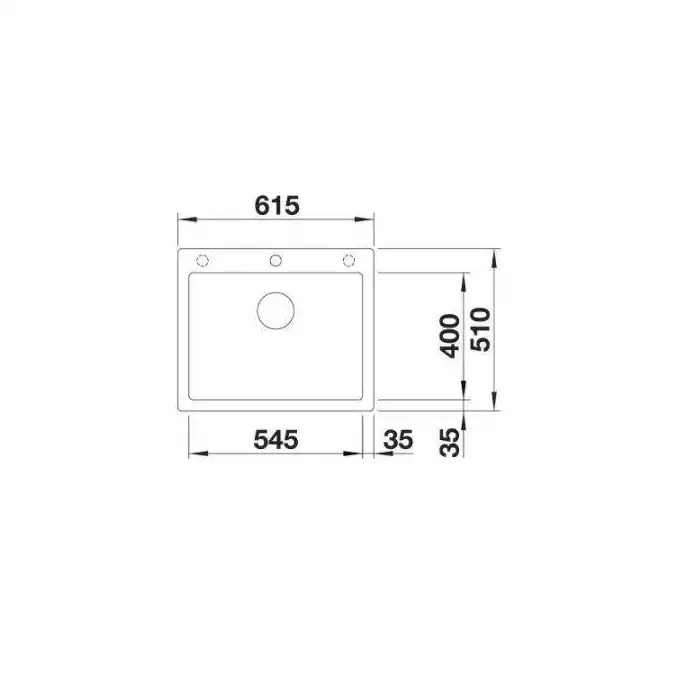 Zlewozmywak PLEON 6 Silgranit PuraDur Antracyt, InFino BLANCO 521678