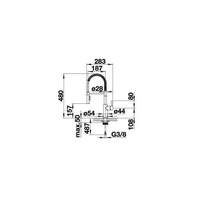 Bateria CATRIS-S Flexo Czarny mat BLANCO 525793